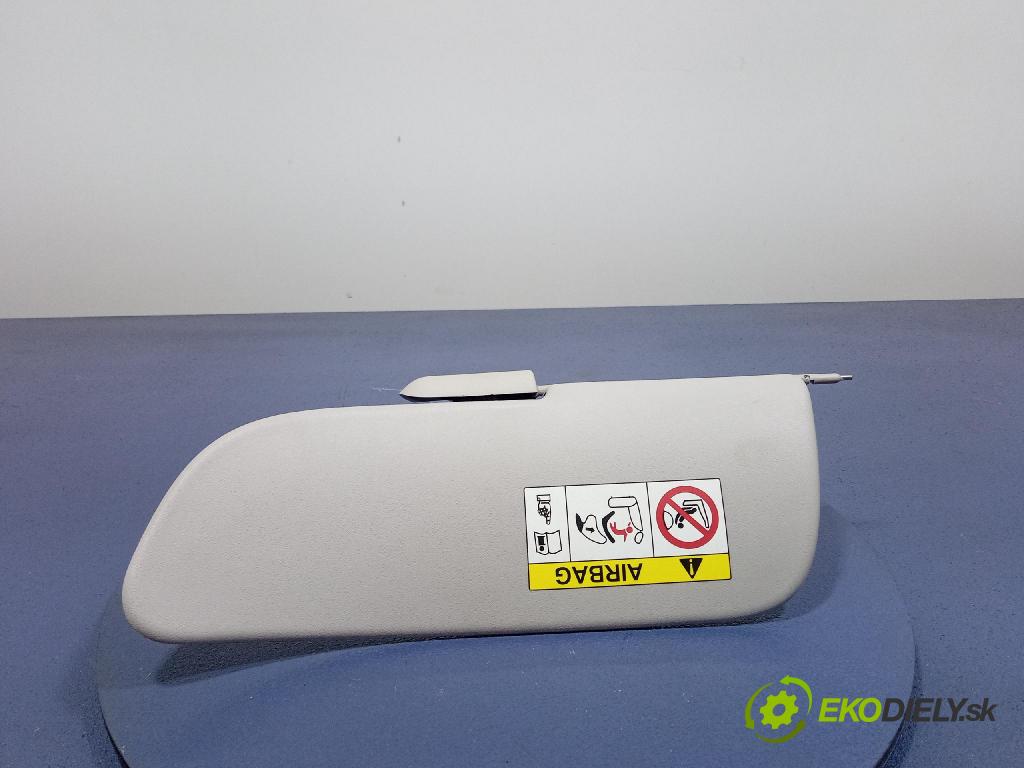 Citroen C3 2014 kryt slnečná clona
