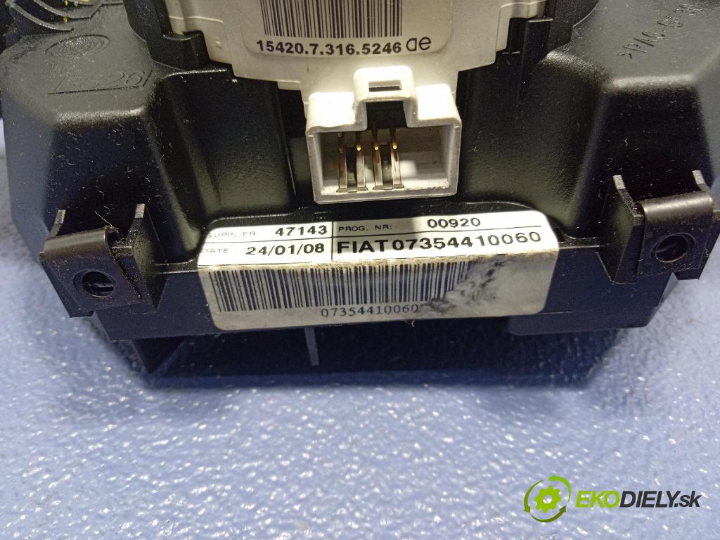 Fiat Bravo 2008 prepínač Komplex: 07354410060