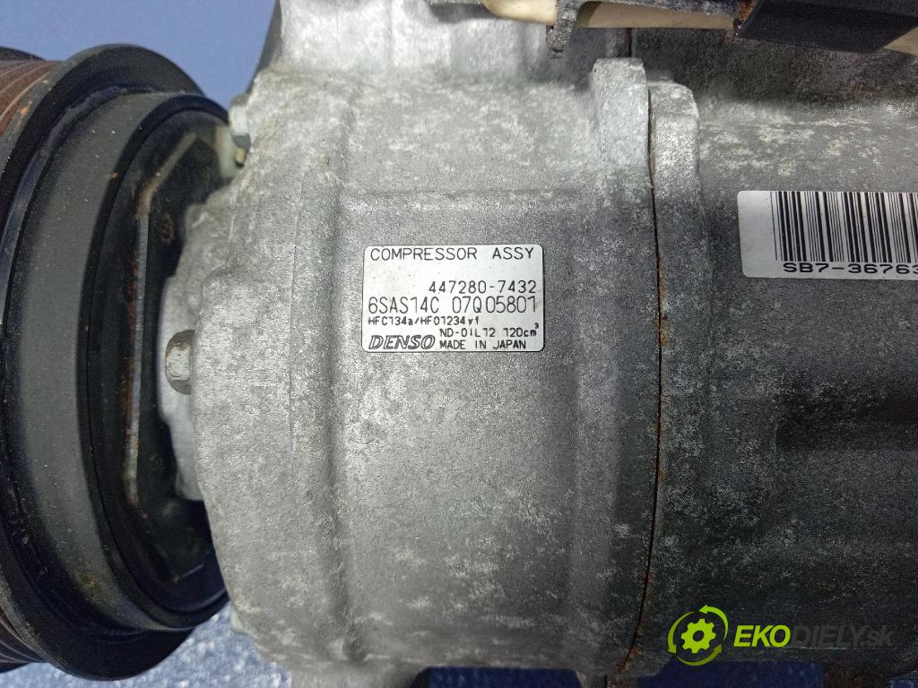 Mercedes B-Klasa 2013 Kompresor: Klimatizácia: 447280-7432