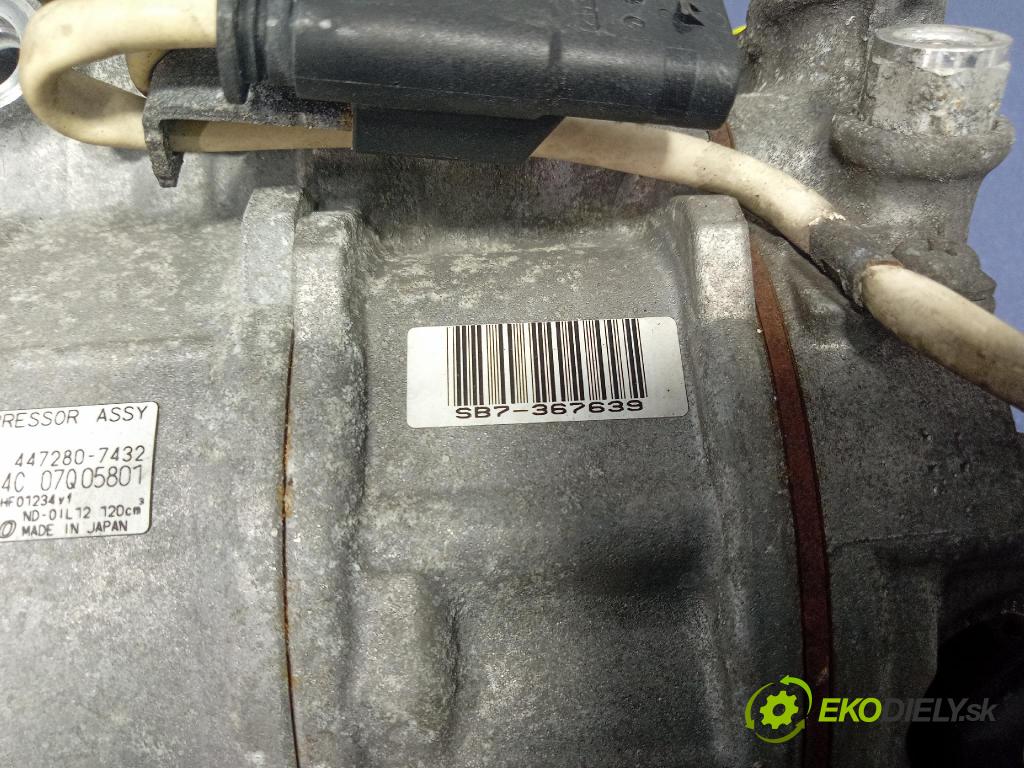 Mercedes B-Klasa 2013 Kompresor: Klimatizácia: 447280-7432