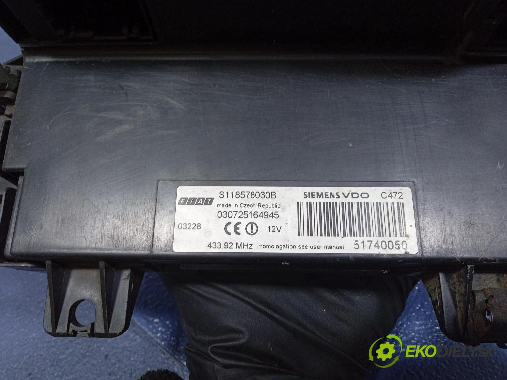 Fiat Panda 2003 skříňka Pojistky 51740050