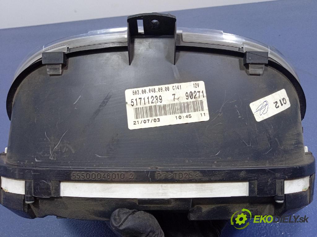 Fiat Panda 2003 Přístrojová deska 51711239