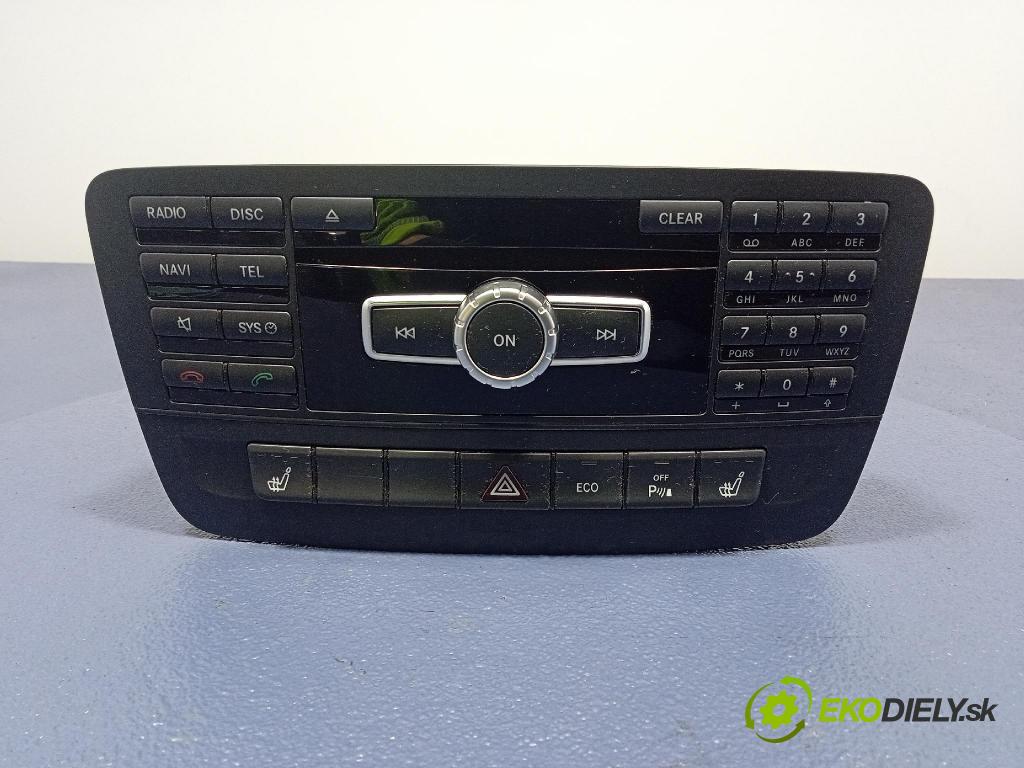 Mercedes B-Klasa 2013 Radio I Navigace: A2469000012