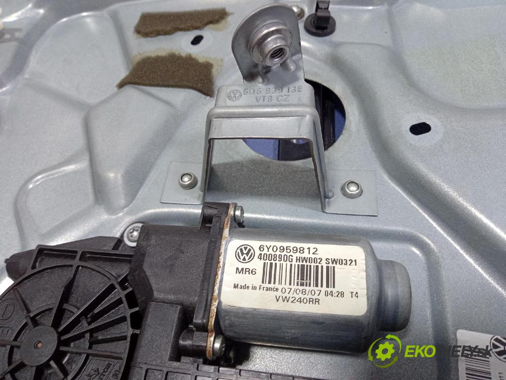Vw Polo 2008 mechanizmus okna Okná: zad v pravo: 6Q4839402G