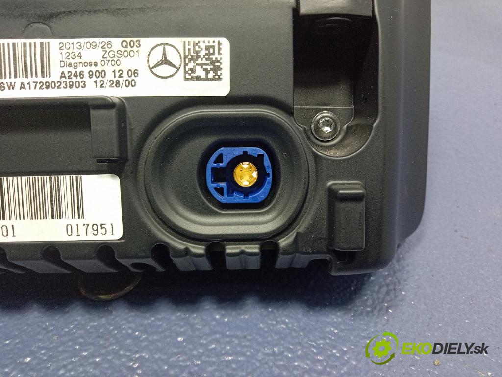 Mercedes B-Klasa 2013 Zobrazit: Rádio: / GPS A2469001206