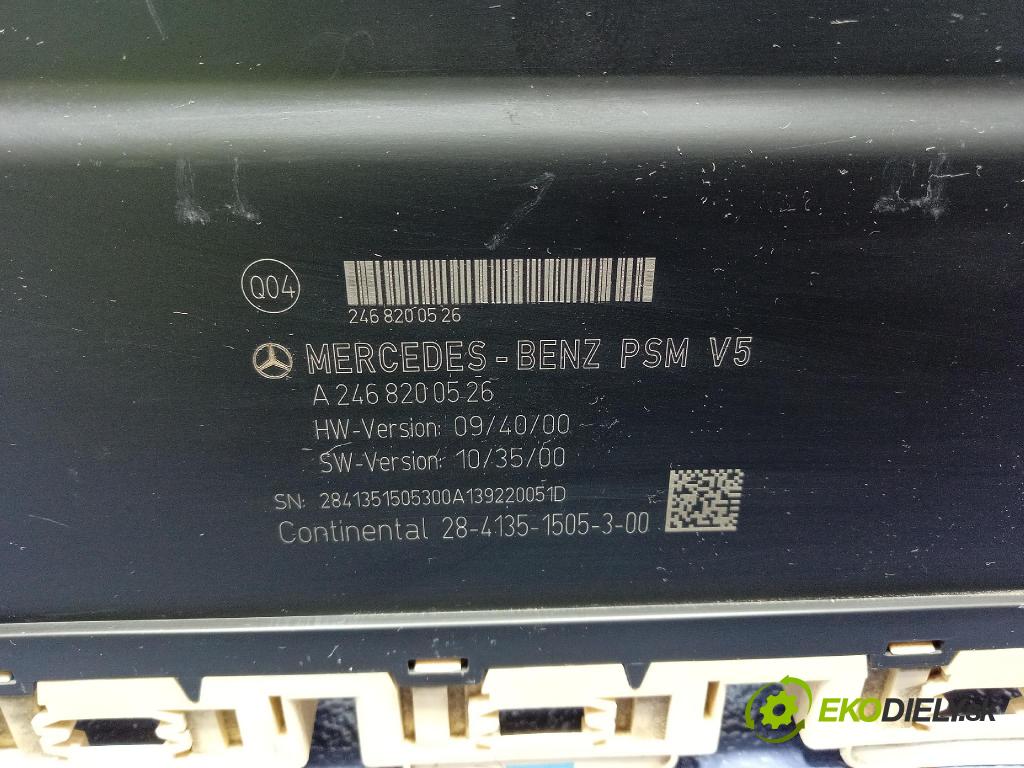 Mercedes B-Klasa 2013 riadiaca jednotka A2468200526