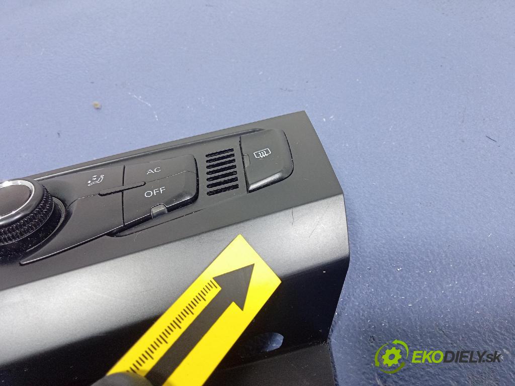 Audi A4 2009 prepínač Klimatizácia: Prúd vzduchu: 8T1820043AM