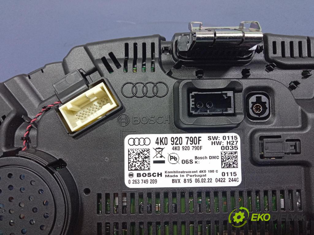 Audi SQ8 2022 Přístrojová deska 4K0920790F