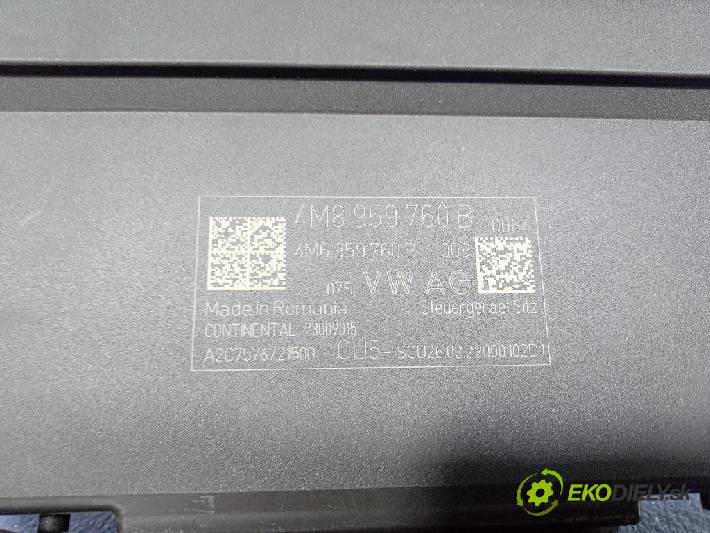 Audi SQ8 2022 řídící jednotka Sedačka: 4M8959760B