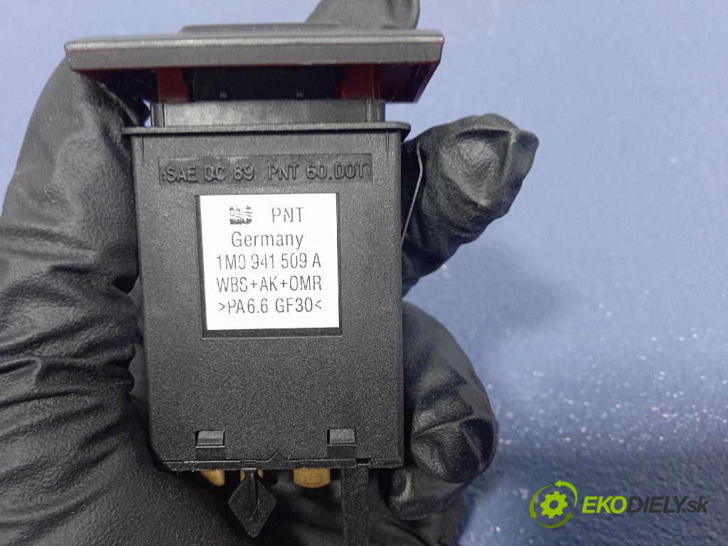 Seat Leon 2000 prepínač svetiel NÚDZA: 1M0941509A