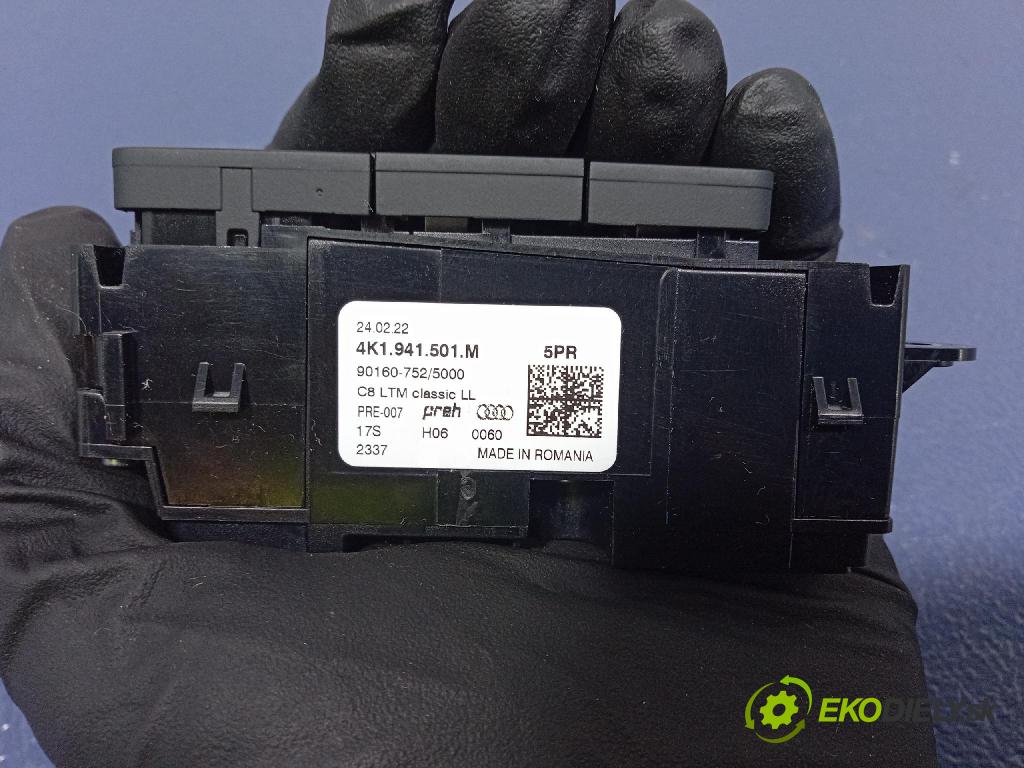 Audi SQ8 2022 Přepínač Světel: 4K1941501M