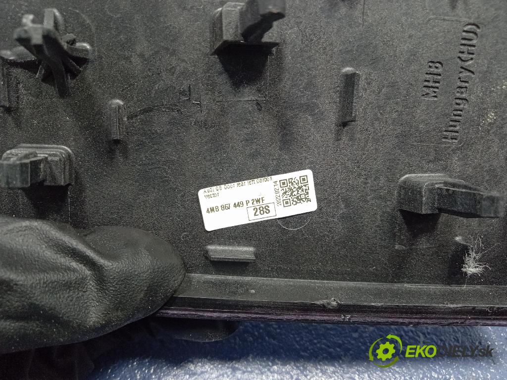 Audi SQ8 2022 lišta Dekoratívní: 4M8867449P