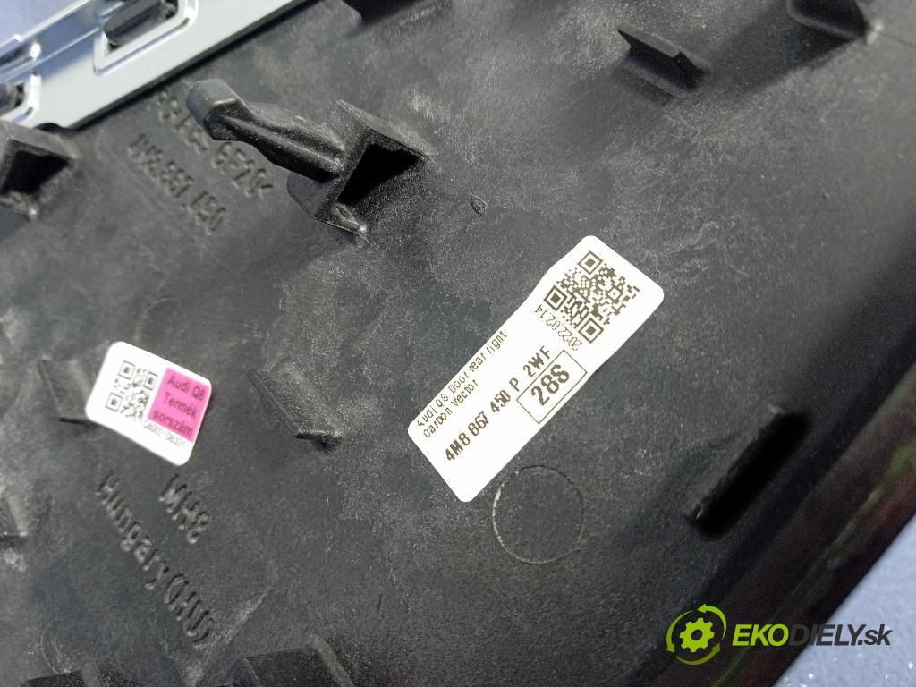 Audi SQ8 2022 lišta Dekoratívne: 4M8867450P