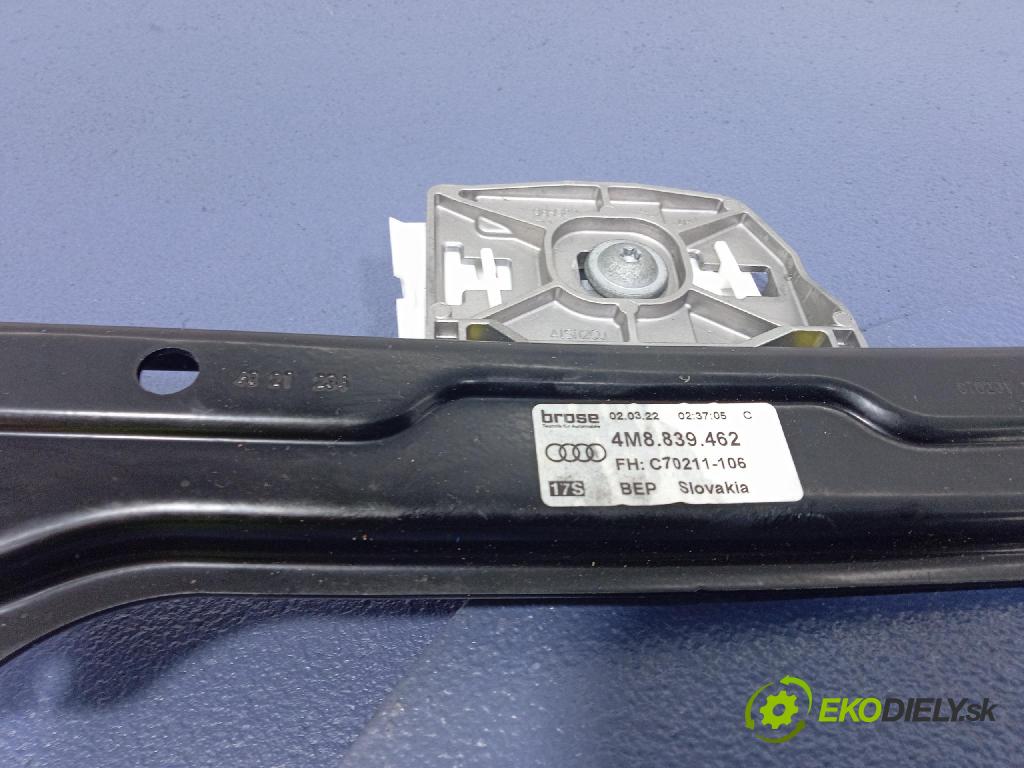 Audi SQ8 2022 mechanismus stahování Sklenka: Zad: v pravo: 4M8839462