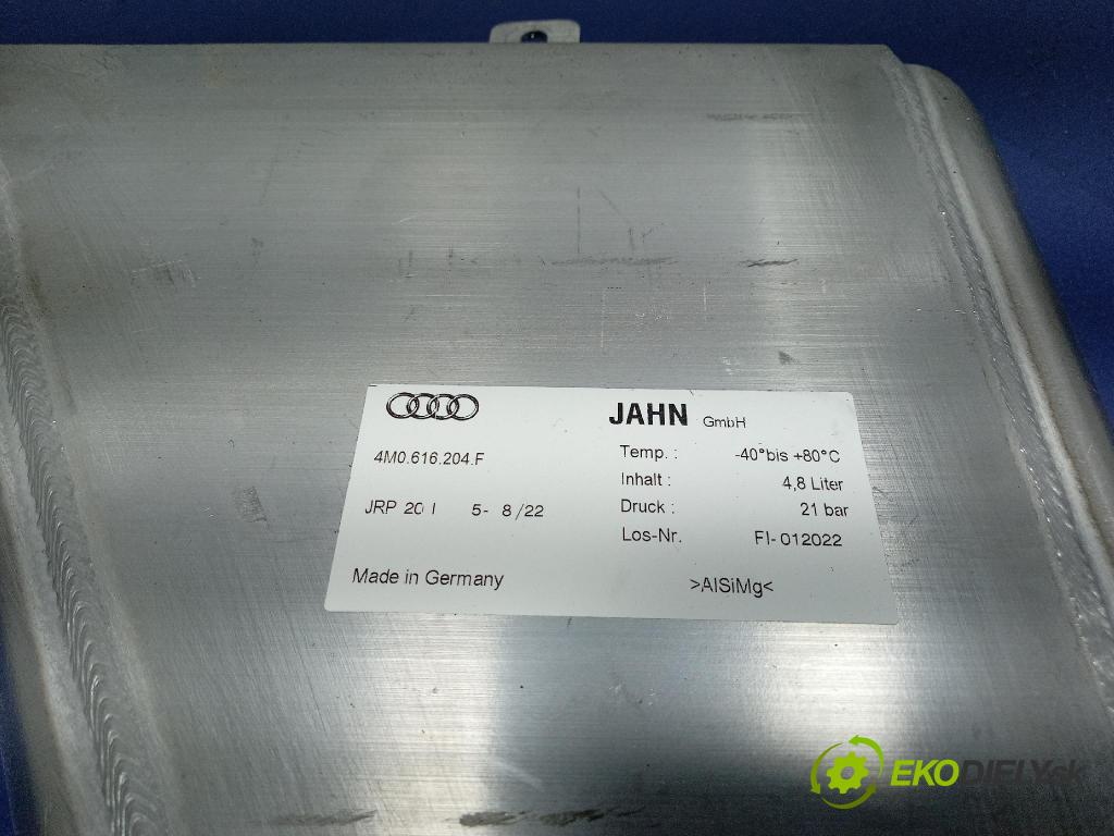 Audi SQ8 2022 Nádrž: Vzduch: 4M0616204F