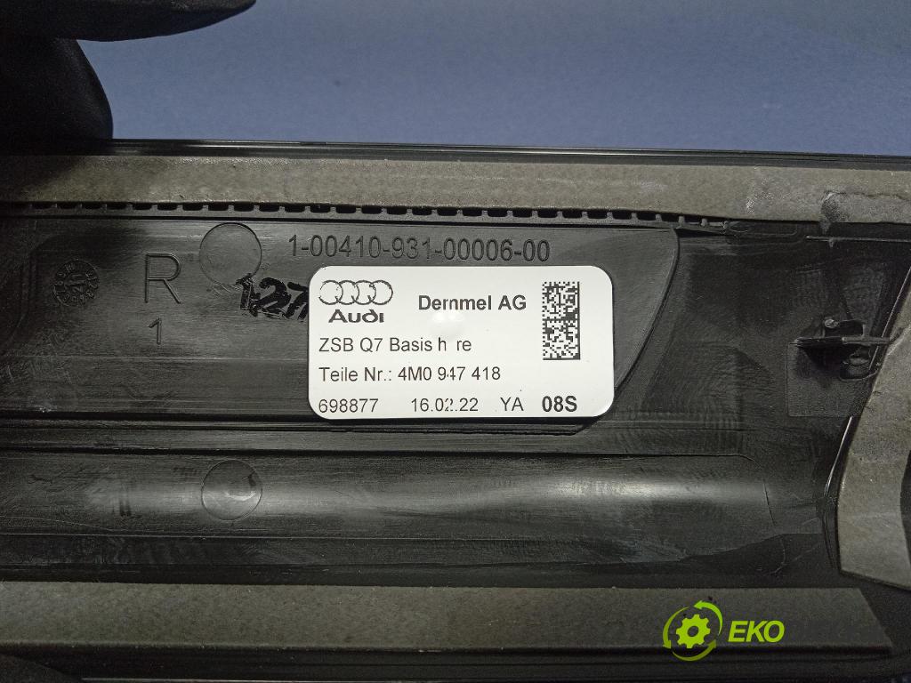 Audi SQ8 2022 lišta Dekoratívní: Práh: 4M0947418