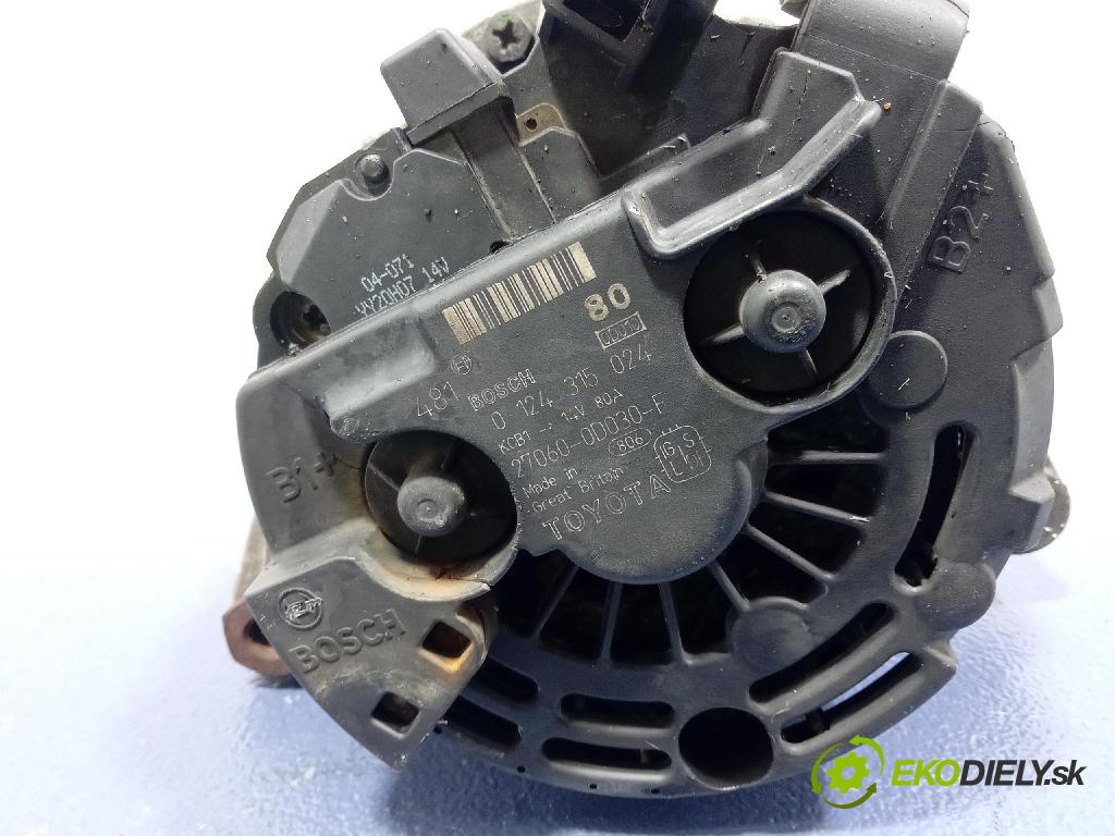 Toyota Avensis 2004 Alternator 27060-0D030