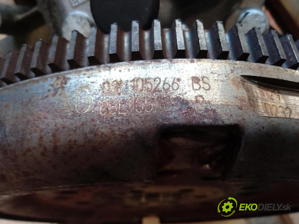 Vw Golf 2011 Spojka: / kolo Dvouhmotový 03L105266BS