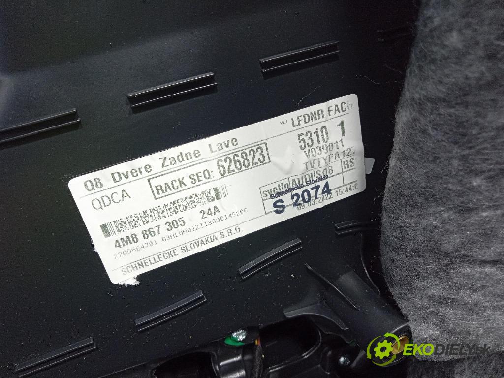 Audi SQ8 2022 Tapacír: dveře Zad: levá 