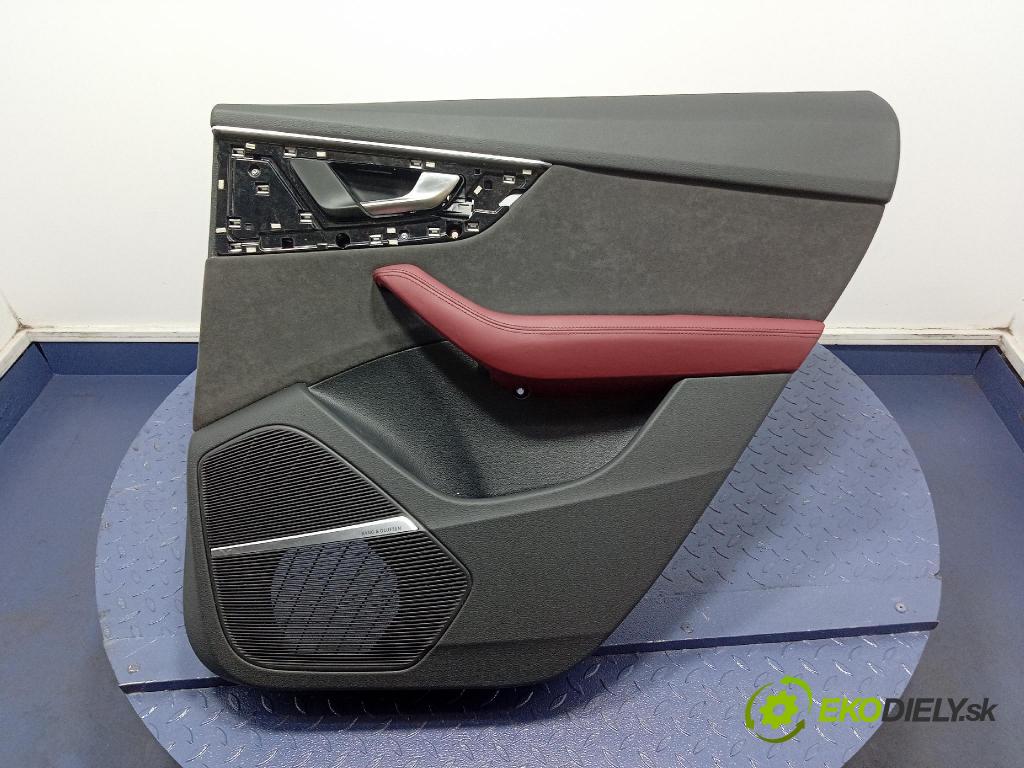 Audi SQ8 2022 Tapacír: dveře Zad: Práva:
