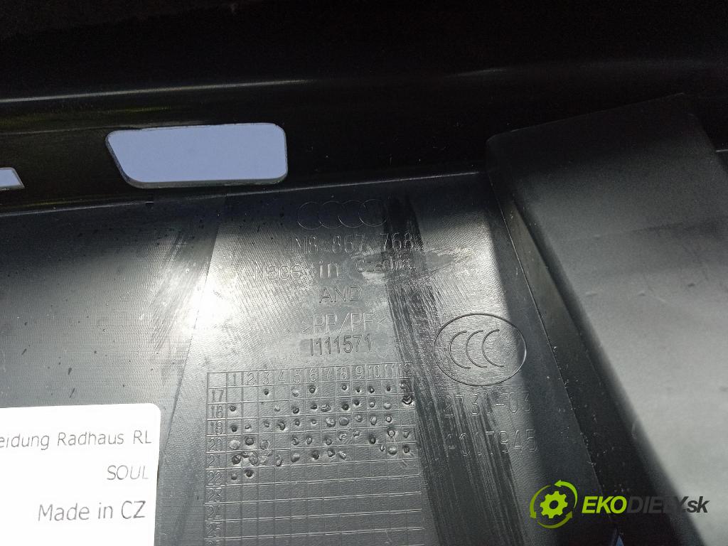 Audi SQ8 2022 kryt Plast: Interiéry: 4M8867768