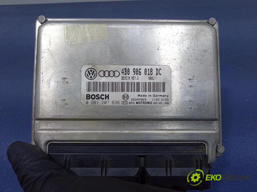 Vw Passat 2002 řídící jednotka Motor: 4B0906018DC