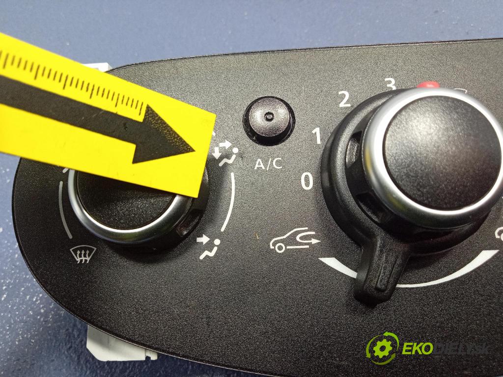 Dacia Lodgy 2018 Přepínač Klimatizace: Proud vzduchu 5P3741000