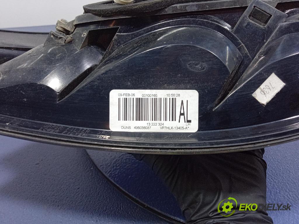 Opel Astra 2009 svetlo / reflektor zad ľavá Vonkajsia: 13222324