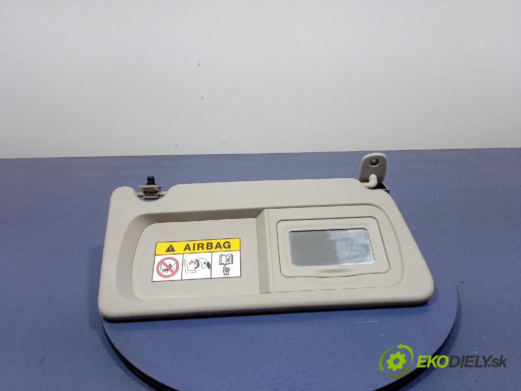 Dacia Lodgy 2018 kryt slnečná clona