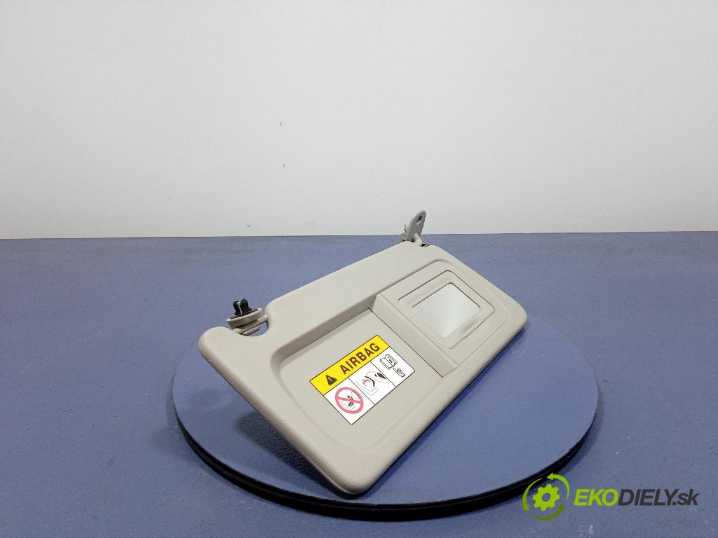 Dacia Lodgy 2018 kryt slnečná clona