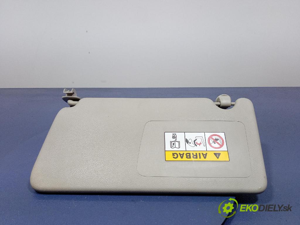 Dacia Lodgy 2018 kryt slnečná clona 