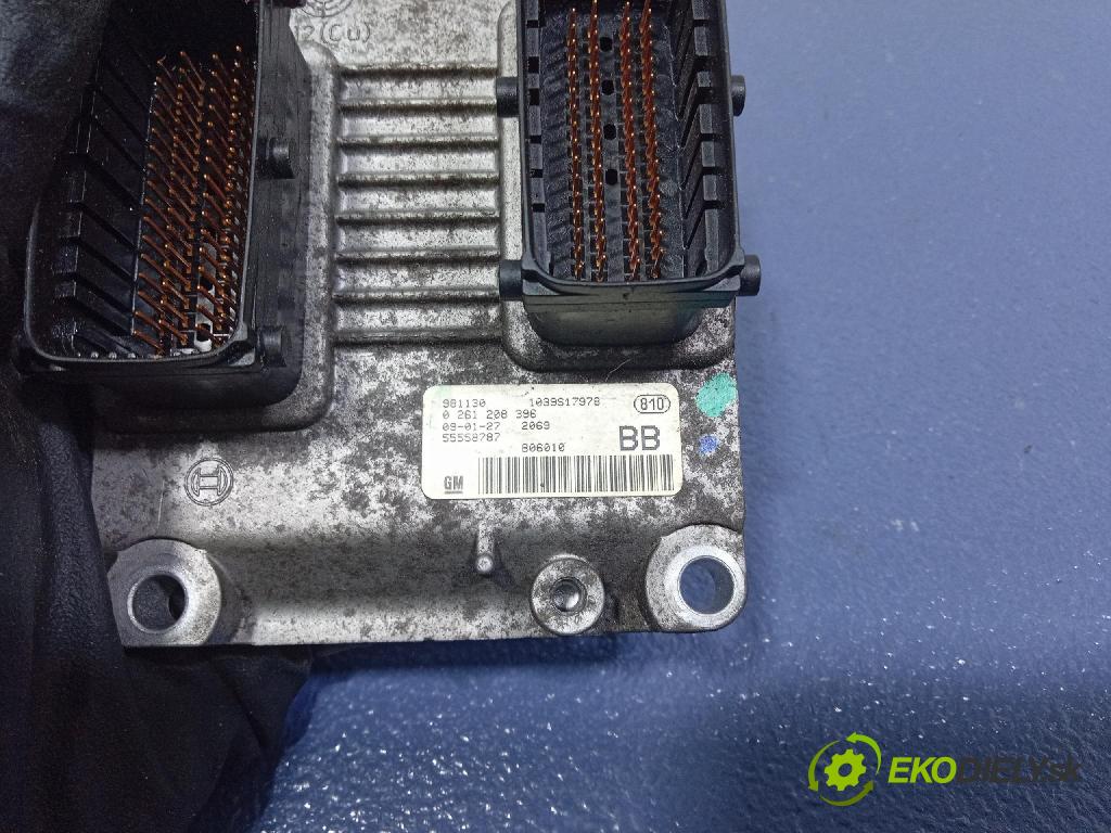 Opel Astra 2009 riadiaca jednotka Motor: 55558787