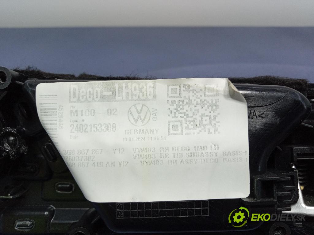 Vw Arteon 2024 lišta Dekoratívne: 3G8867419