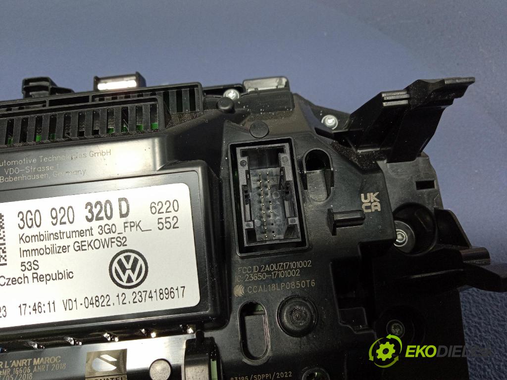 Vw Arteon 2024 prístrojovka/ budíky 3G0920320D