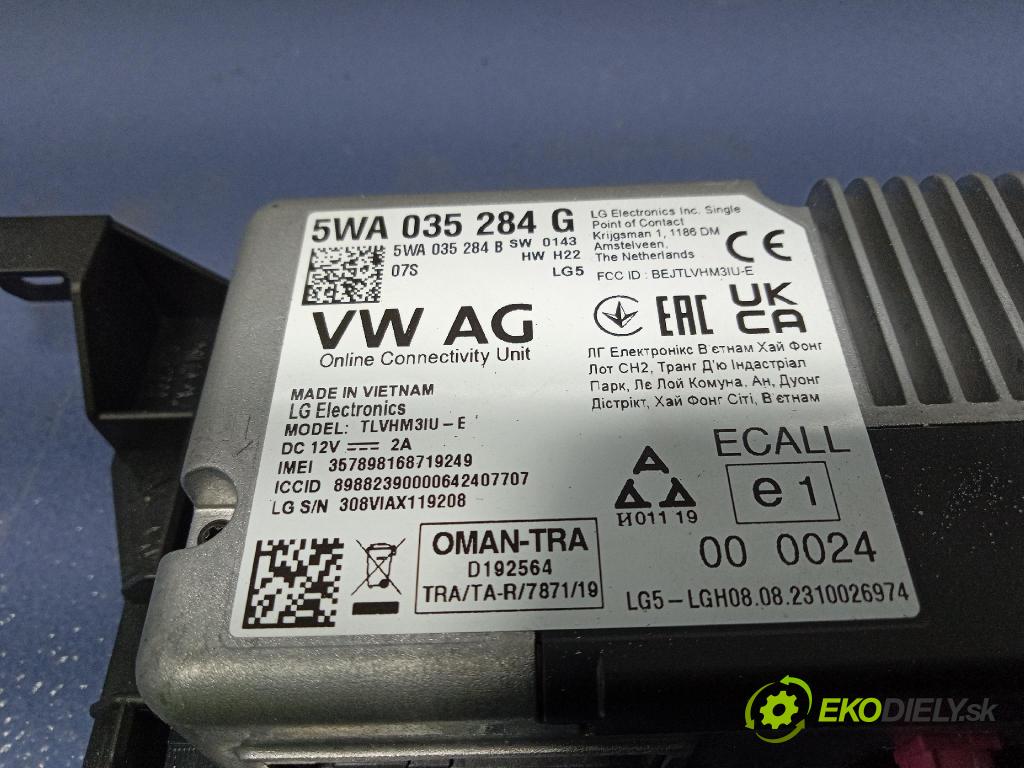 Vw Arteon 2024 riadiaca jednotka 5WA035284G