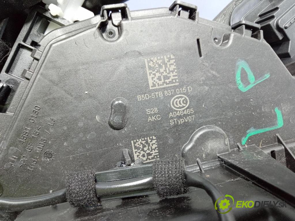 Vw Arteon 2024 zámek dveře před Levý: 5TB837015D