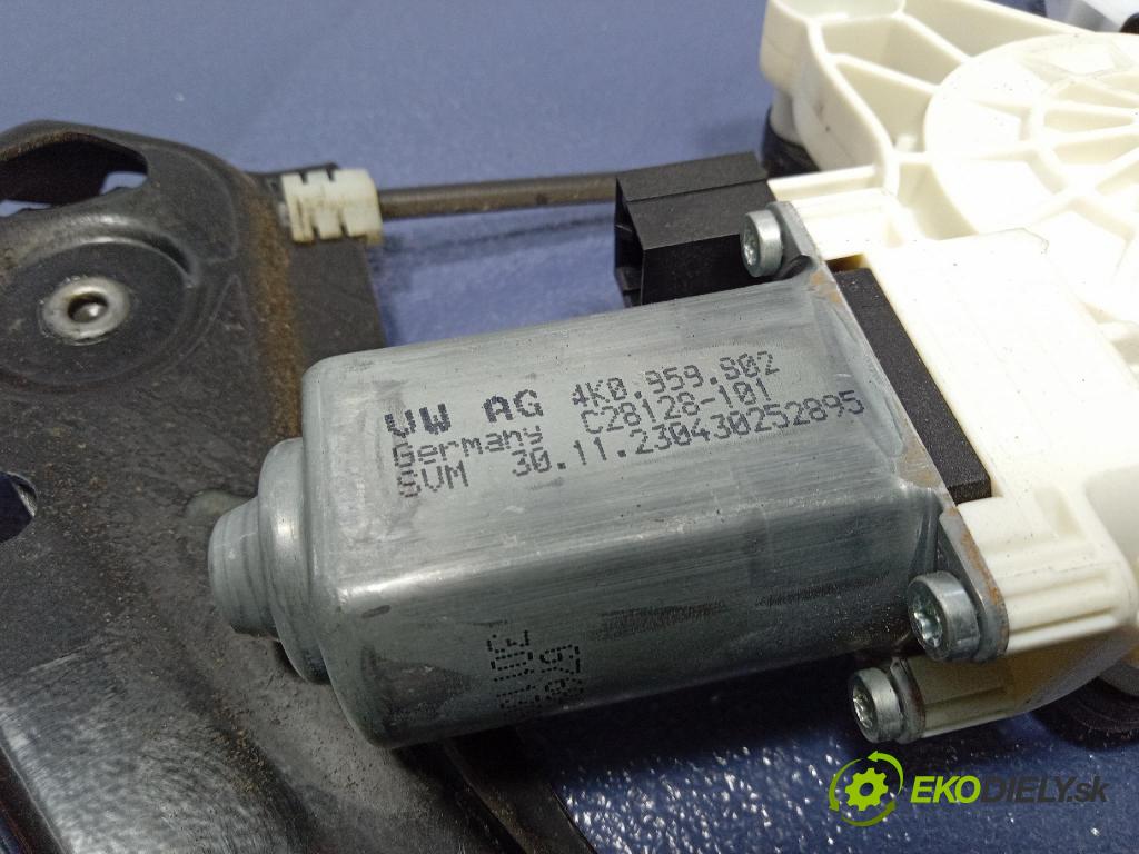 Vw Arteon 2024 mechanismus stahování Sklenka: před v pravo: 3G8837462D