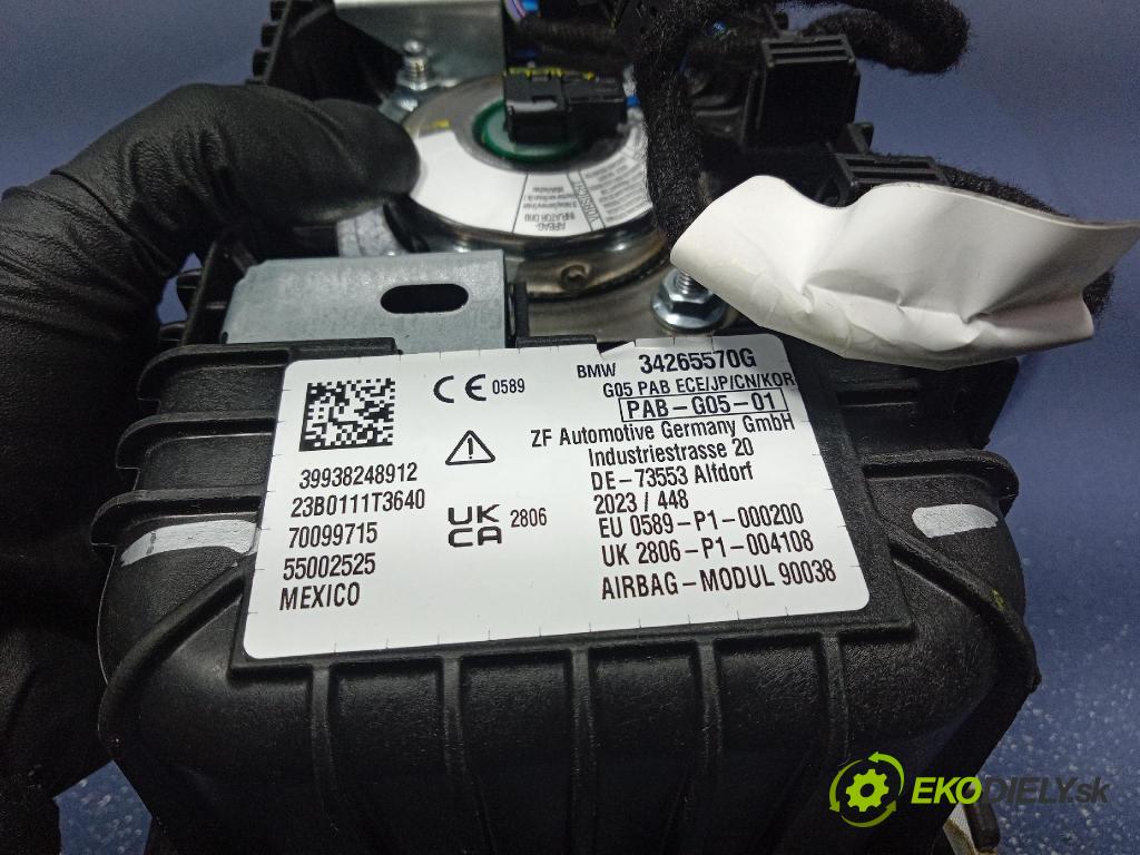 Bmw X5 0 Airbag: Cestujúcí: x 34265570G