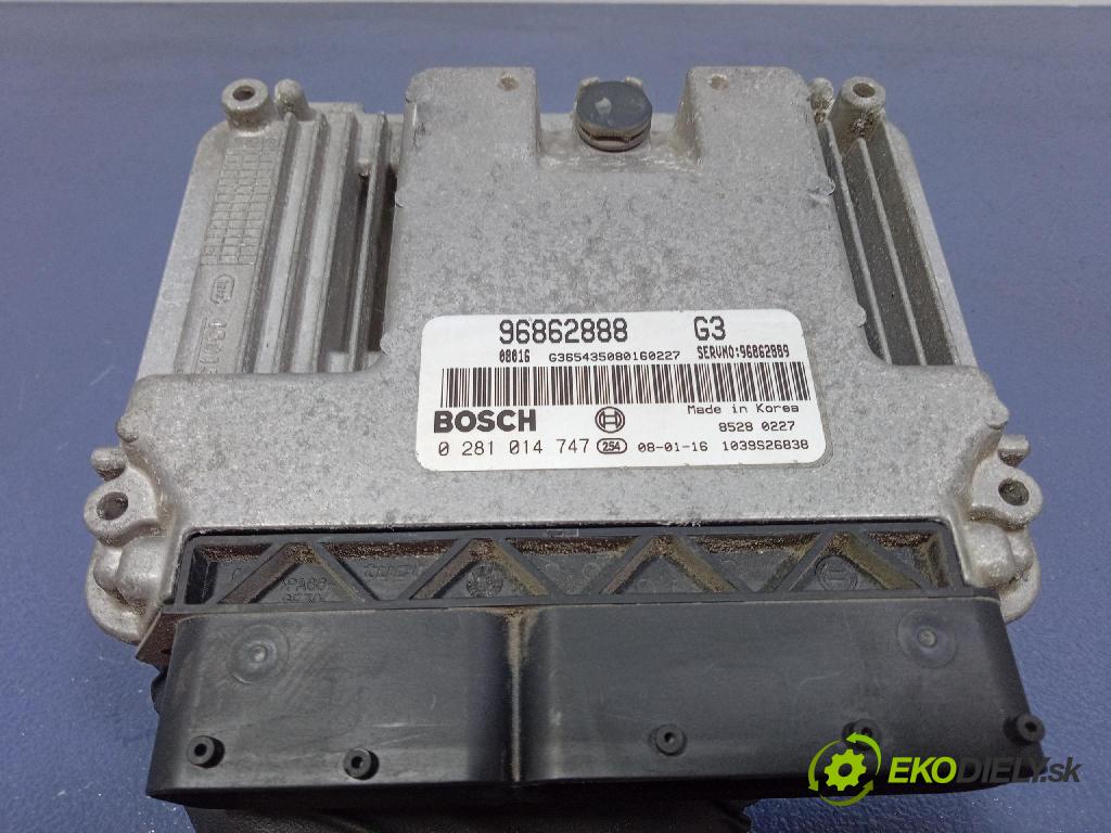 Chevrolet Epica 2008 řídící jednotka Motor: 96862888