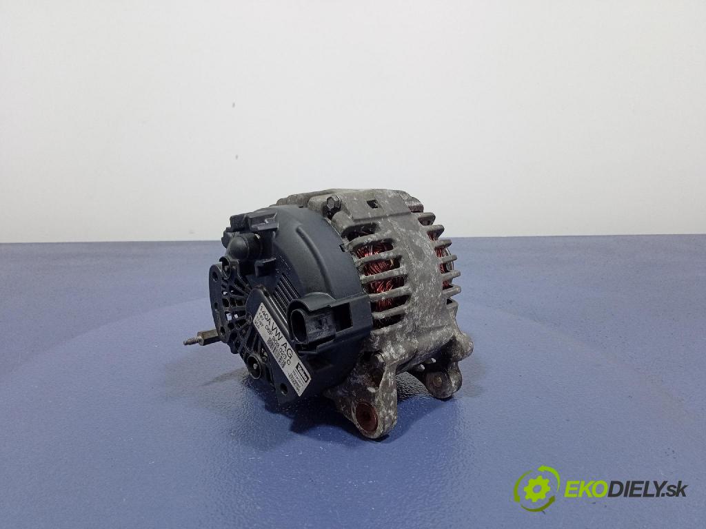 Vw Touran 2007 Alternator 06F903023C