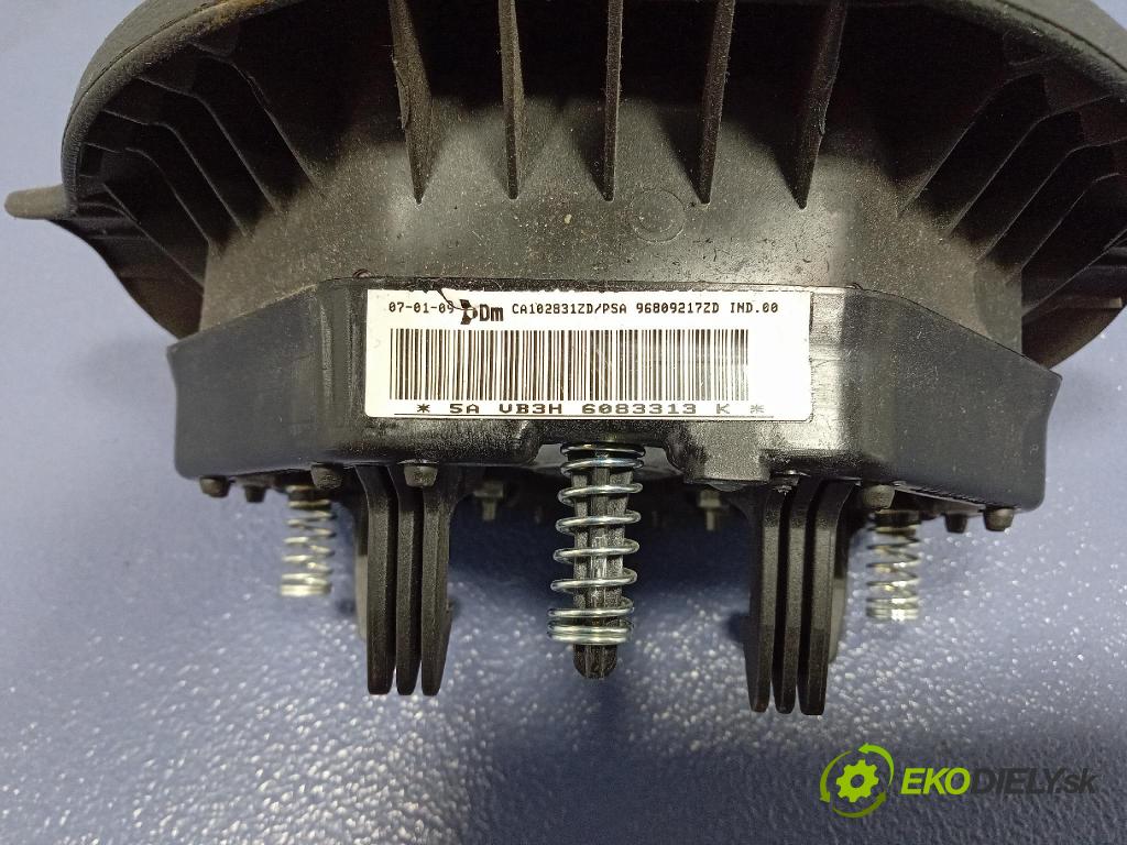 Peugeot Expert 2009 Airbag: Řidiči: x 96809217ZD