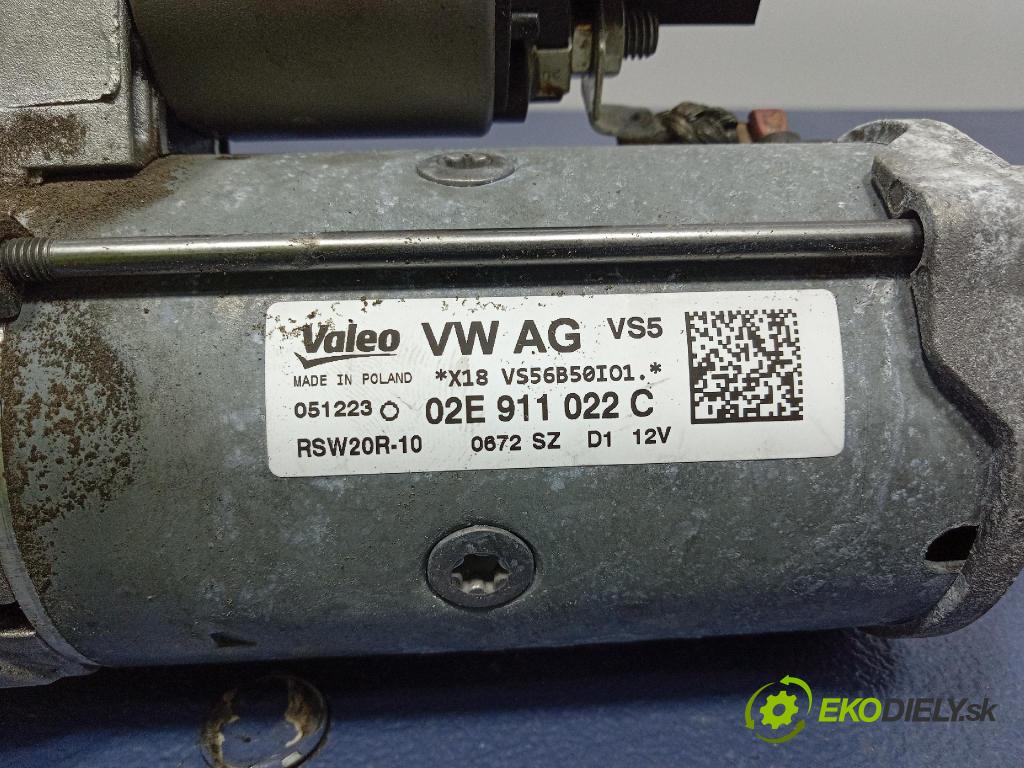 Vw Arteon 2024 startér: 02E911022C