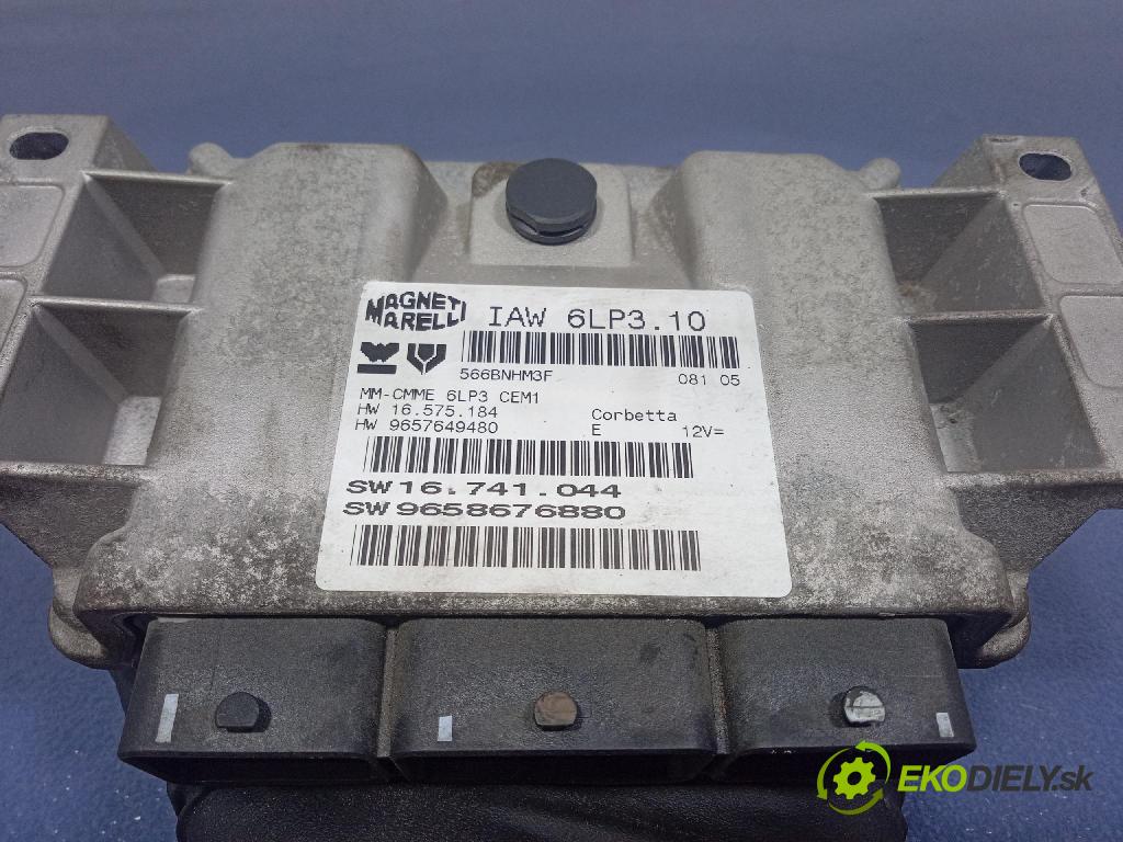 Peugeot 407 2005 řídící jednotka Motor: 9658676880