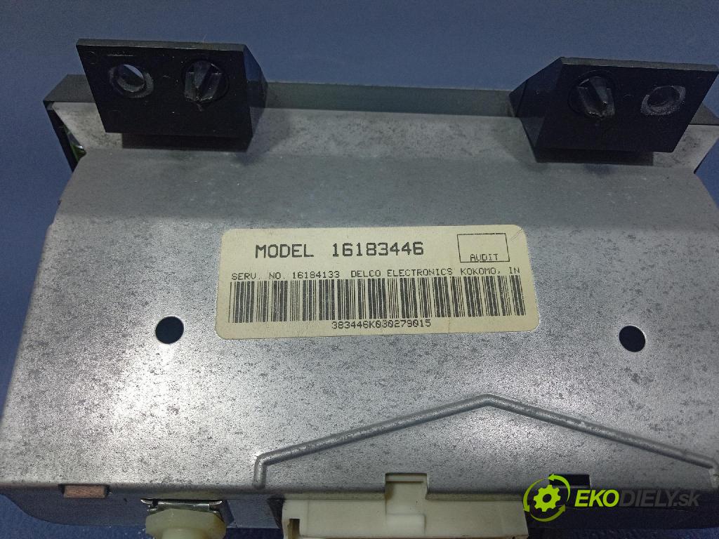 Cadillac Brougham 1993 prepínač Klimatizácia: Prúd vzduchu: 16183446