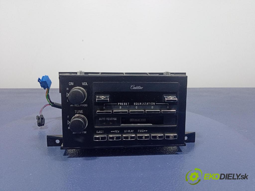Cadillac Brougham 1993 Radio I Navigácia: 16192916