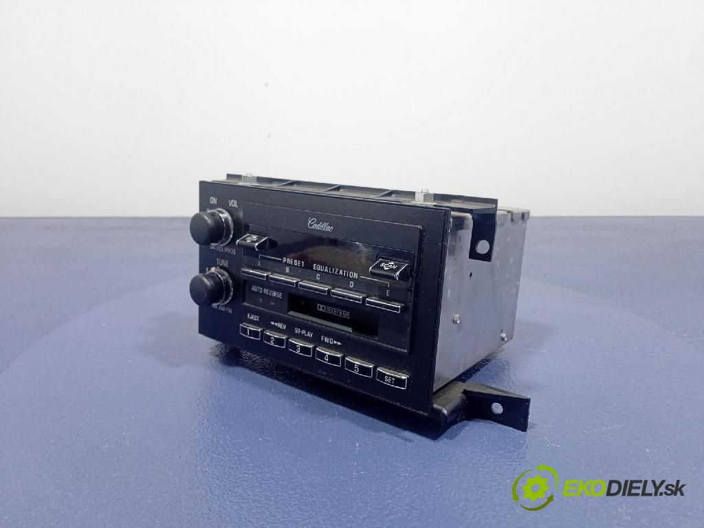 Cadillac Brougham 1993 Radio I Navigácia: 16192916