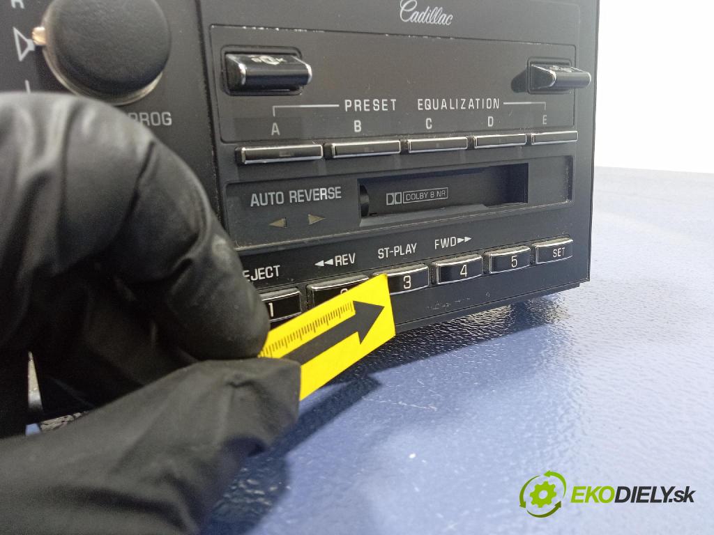 Cadillac Brougham 1993 Radio I Navigácia: 16192916