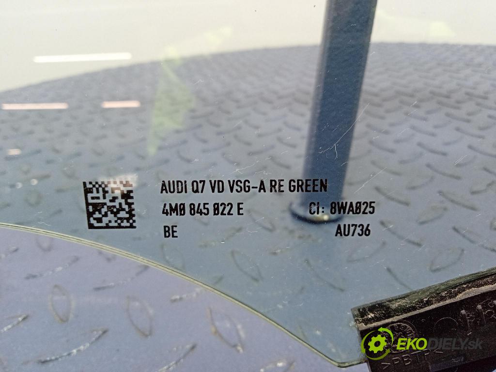 Audi RS Q8 0 sklo dvere Predné ľavá 4M8845022E