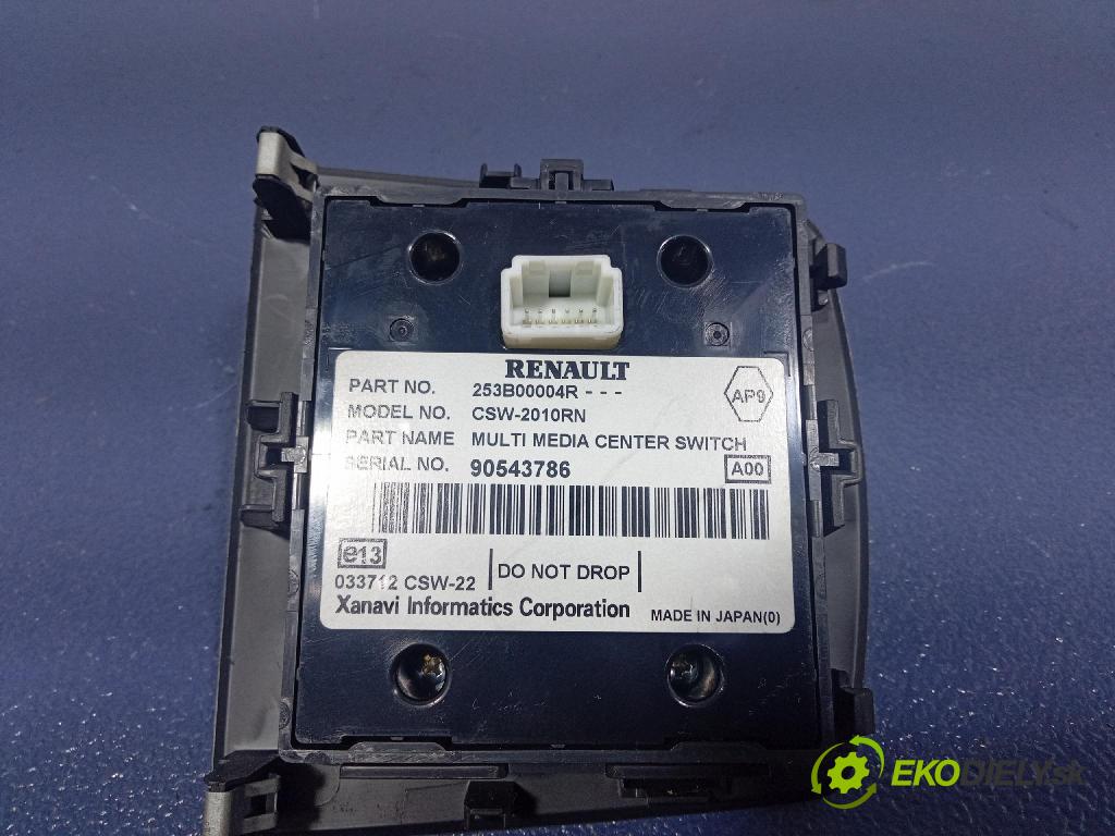 Renault Scenic 2009 prepínač Rádio: Navigacia: 253B00004R