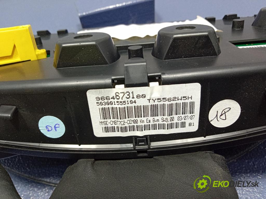 Peugeot 308 2007 Přístrojová deska 9664673180